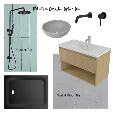 Robertson Ensuite- Option One Interior Design Mood Board by Maven Interior Design on Style Sourcebook