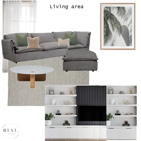 Yokine Living Interior Design Mood Board by WEST. Interiors Studio on Style Sourcebook