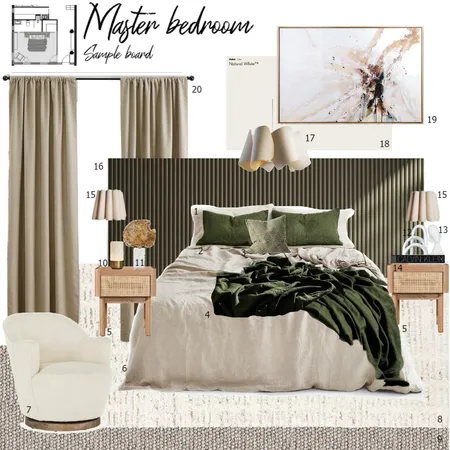 Master bedroom Interior Design Mood Board by nourtareka on Style Sourcebook