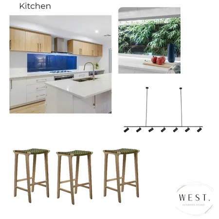 Yokine Kitchen Interior Design Mood Board by WEST. Interiors Studio on Style Sourcebook