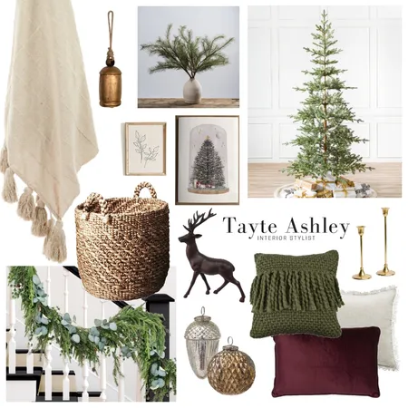 Christmas Interior Design Mood Board by Tayte Ashley on Style Sourcebook