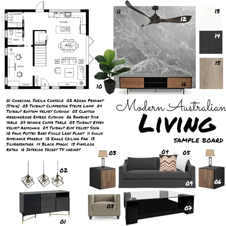 Assignment 9.1 Interior Design Mood Board by JeeSZ on Style Sourcebook