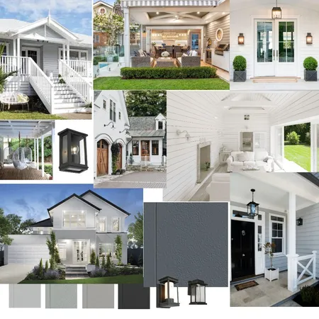 Exterior Mood Board Rani Interior Design Mood Board by rani.isherwood@yahoo.com.au on Style Sourcebook