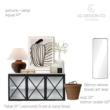 Gwens Entry Interior Design Mood Board by LC Design Co. on Style Sourcebook