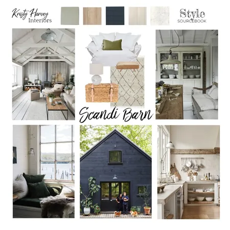 Scandi Barn for Style Sourcebook Interior Design Mood Board by Kristy Harvey Interiors on Style Sourcebook