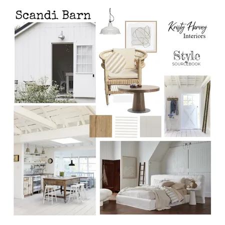 Scandi Barn for Style Sourcebook Interior Design Mood Board by Kristy Harvey Interiors on Style Sourcebook