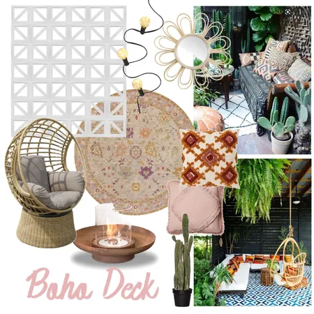 Boho deck Interior Design Mood Board by NicoleGhirardelli on Style Sourcebook