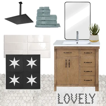 Girls Bathroom 2 Interior Design Mood Board by juthompson on Style Sourcebook