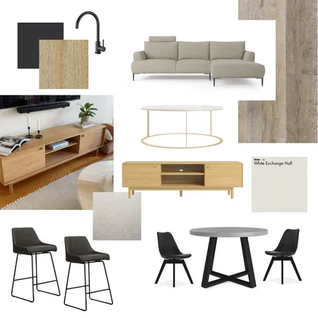 Dining/Living Interior Design Mood Board by jessiehn on Style Sourcebook