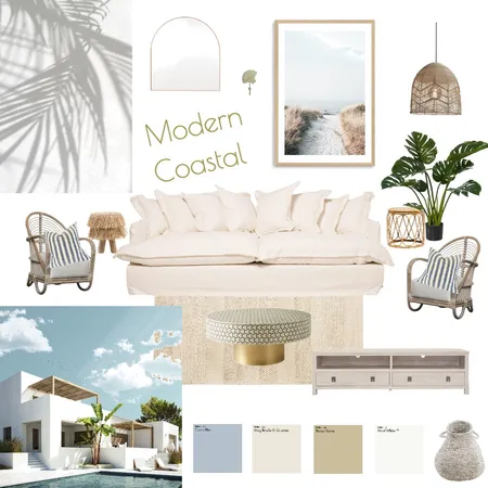 Coastal Interior Design Mood Board by Bridget Millward on Style Sourcebook