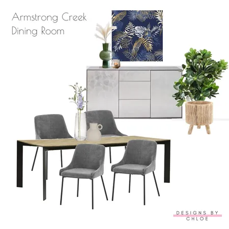 Armstrong Creek Dining Room Interior Design Mood Board by Designs by Chloe on Style Sourcebook