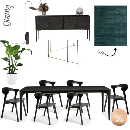 Dining Interior Design Mood Board by Style My Abode Ltd on Style Sourcebook