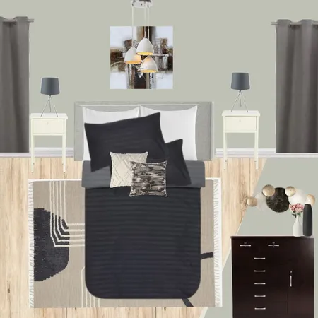 B9 - BEDROOM - CONTEMPORARY - BROWN Interior Design Mood Board by Taryn on Style Sourcebook