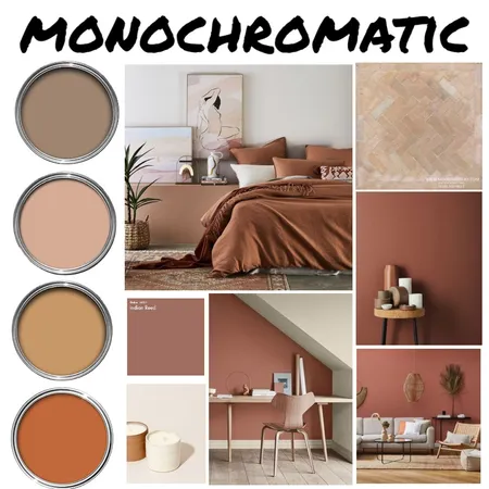 monochromatic Interior Design Mood Board by George Lambas on Style Sourcebook