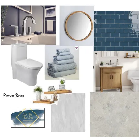 Crowley Powder Room 2 Interior Design Mood Board by OTFSDesign on Style Sourcebook