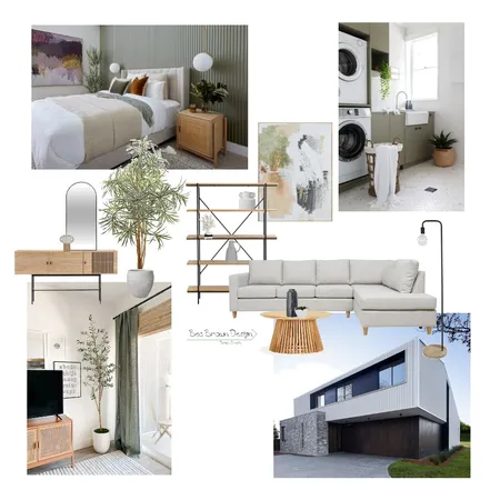 Colorbond Earth Interior Design Mood Board by Bec Brown Design on Style Sourcebook