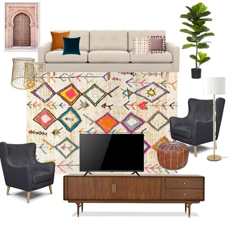 Lounge room reno version 1 Interior Design Mood Board by bmwood on Style Sourcebook