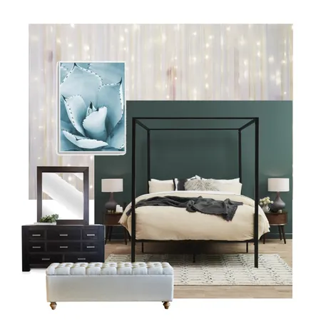 bedroom green Interior Design Mood Board by Tati on Style Sourcebook