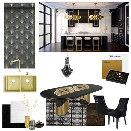 Art Deco Interior Design Mood Board by jovitapwilliams on Style Sourcebook