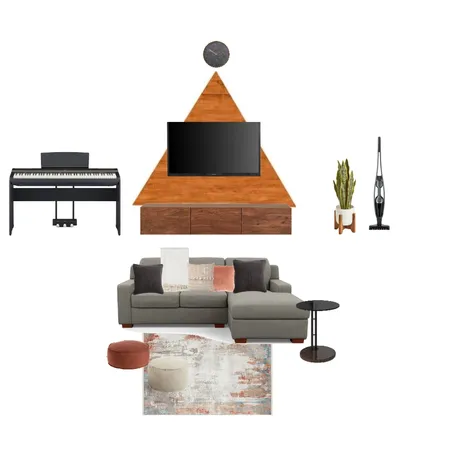 Living Area Interior Design Mood Board by ditadot on Style Sourcebook