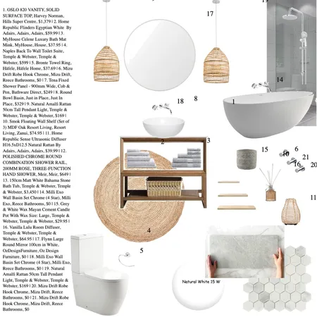 Bathroom Interior Design Mood Board by Gabbi_1762 on Style Sourcebook