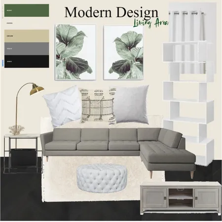 with console Interior Design Mood Board by pressy on Style Sourcebook