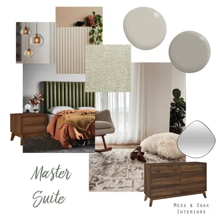 Miloseski - Master Suite Interior Design Mood Board by Mess&Soak on Style Sourcebook