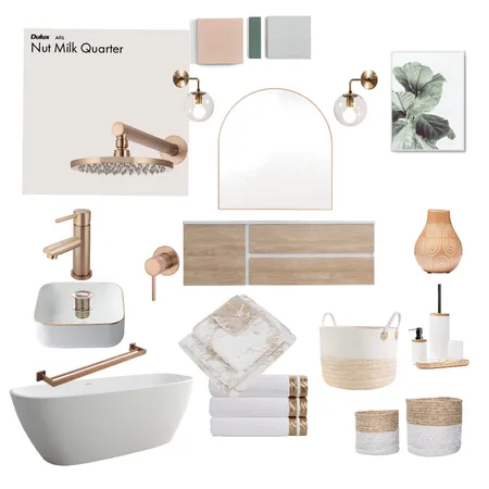 Scandinavian bathroom Interior Design Mood Board by M.Design on Style Sourcebook