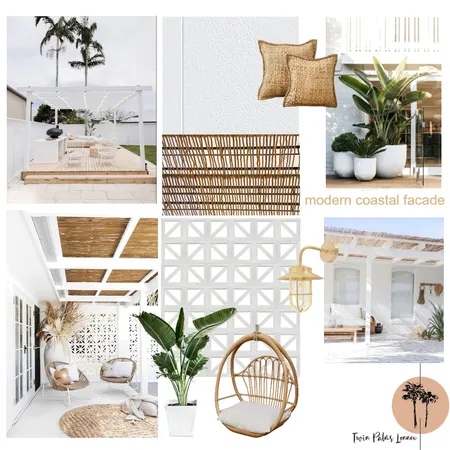 James Hardie - Modern Coastal Facade Interior Design Mood Board by twin_palms_lennox on Style Sourcebook