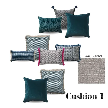 Cushion B Interior Design Mood Board by Boutique Yellow Interior Decoration & Design on Style Sourcebook