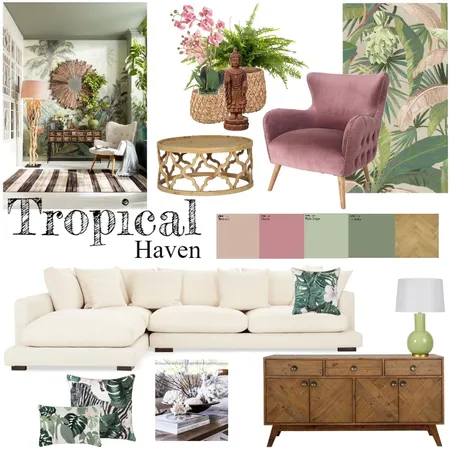 Tropical Haven 5 Interior Design Mood Board by Debbie Anne on Style Sourcebook