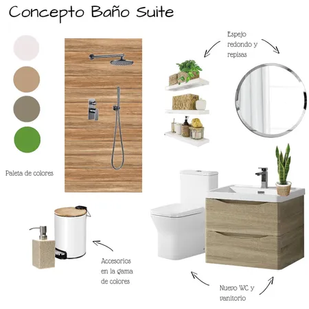 Baño suite Interior Design Mood Board by caropieper on Style Sourcebook