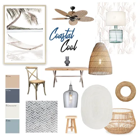 Cool Coastal Moodboard Interior Design Mood Board by lorettac on Style Sourcebook