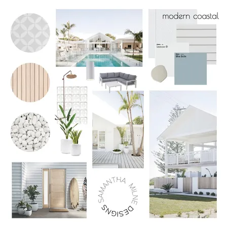 Modern Coastal Interior Design Mood Board by samantha.milne.designs on Style Sourcebook