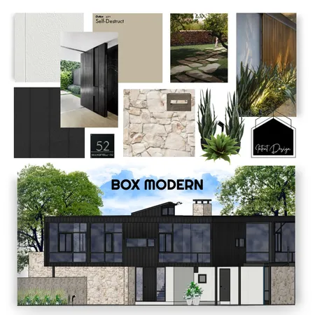 Box Modern Interior Design Mood Board by Harps_amy on Style Sourcebook