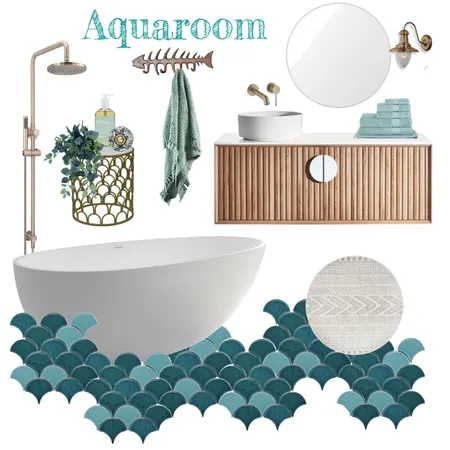 Aquaroom Interior Design Mood Board by Alessia Malara on Style Sourcebook