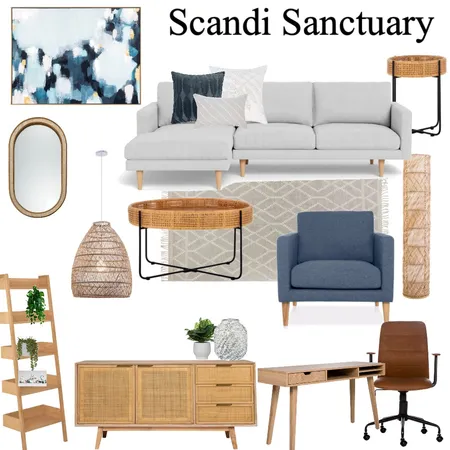 Scandi Boho Chic Interior Design Mood Board by Di Taylor Interiors on Style Sourcebook