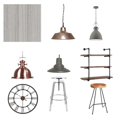 Industrial Interior Design Mood Board by rich corrigan on Style Sourcebook