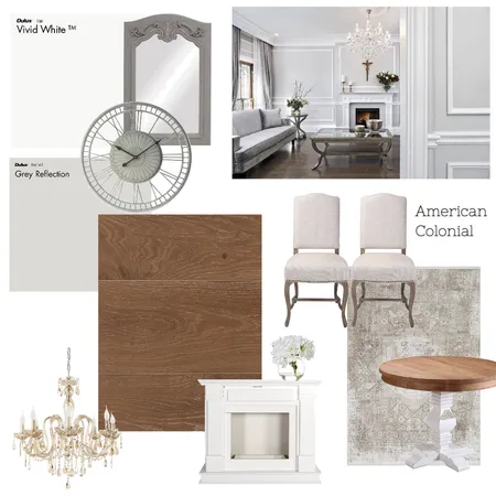 Colonial style mood board Interior Design Mood Board by bekbatham on Style Sourcebook