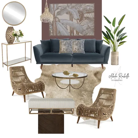 Glam Interior Design Mood Board by AkilaRochelle Interiors on Style Sourcebook