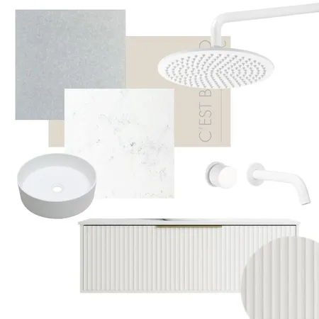 Client bathroom Interior Design Mood Board by Vienna Rose Interiors on Style Sourcebook