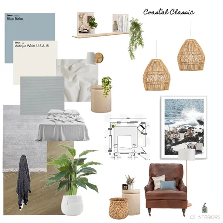 Master Bedroom Coastal Classic- Katie and Dean Interior Design Mood Board by CSInteriors on Style Sourcebook