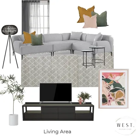 Dianella Living Interior Design Mood Board by WEST. Interiors Studio on Style Sourcebook