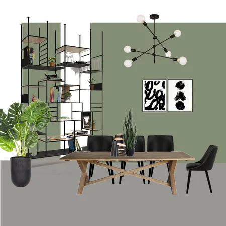 modiyin Dining green3 Interior Design Mood Board by limor kartovski on Style Sourcebook