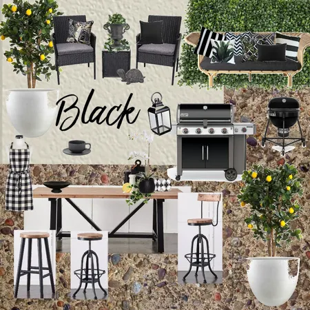 Outdoor - Blk. Interior Design Mood Board by Jess M on Style Sourcebook