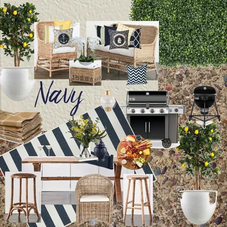 Outdoor - Navy Interior Design Mood Board by Jess M on Style Sourcebook