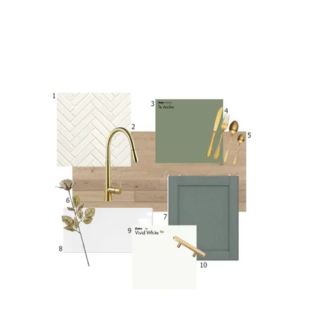 Sample Kitchen Material Board Interior Design Mood Board by Krystallouise on Style Sourcebook