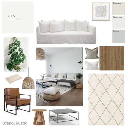 Module 3 Scandi Rustic Interior Design Mood Board by 215 Design on Style Sourcebook