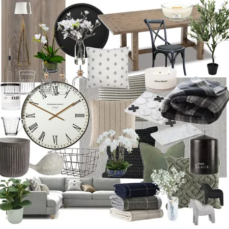 Modern farmhouse Interior Design Mood Board by teesh on Style Sourcebook