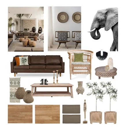 Africa Interior Design Mood Board by Tasha on Style Sourcebook